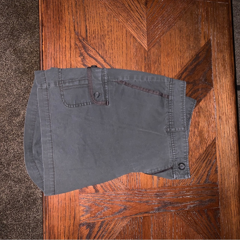 Gray Cargo Shorts